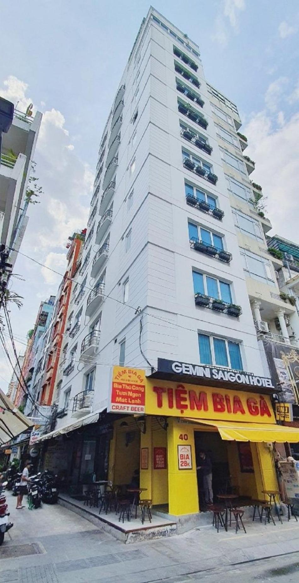 Gemini Saigon Hotel & Apartment Ho Chi Minh-stad Buitenkant foto
